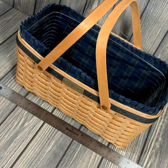 Longaberger 2005 Collectors Club Membership Basket Exclusive Liner Protector USA - Picture 3 of 9